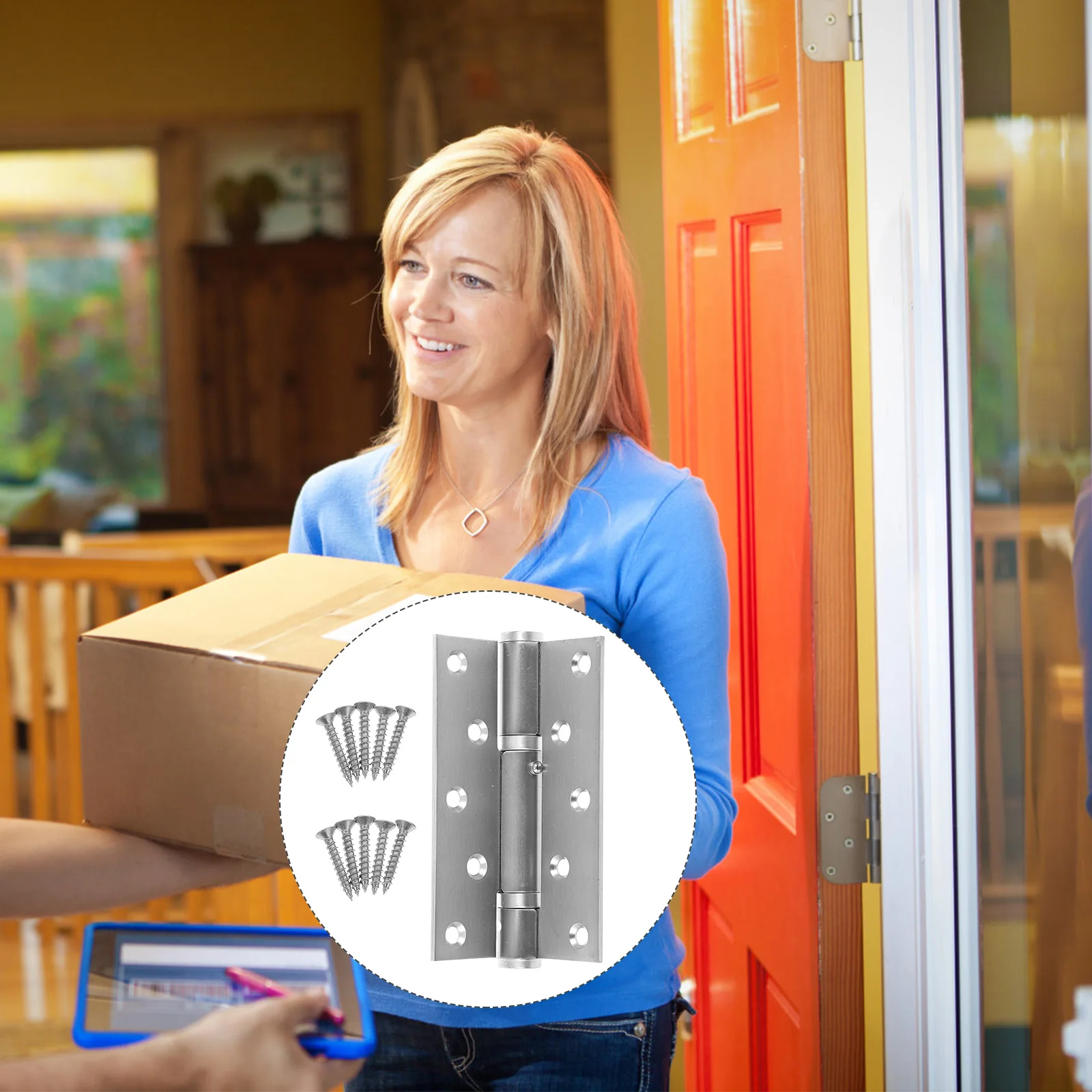 Stainless Steel Hinge Heavy Duty 5 Inch Self Closing Door Hinges Kitchen Cabinet Automatic Hardware Durability
Stainless Steel Hinge Heavy Duty 5 Inch Self Closing Door Hinges Kitchen Cabinet Automatic Hardware Durability