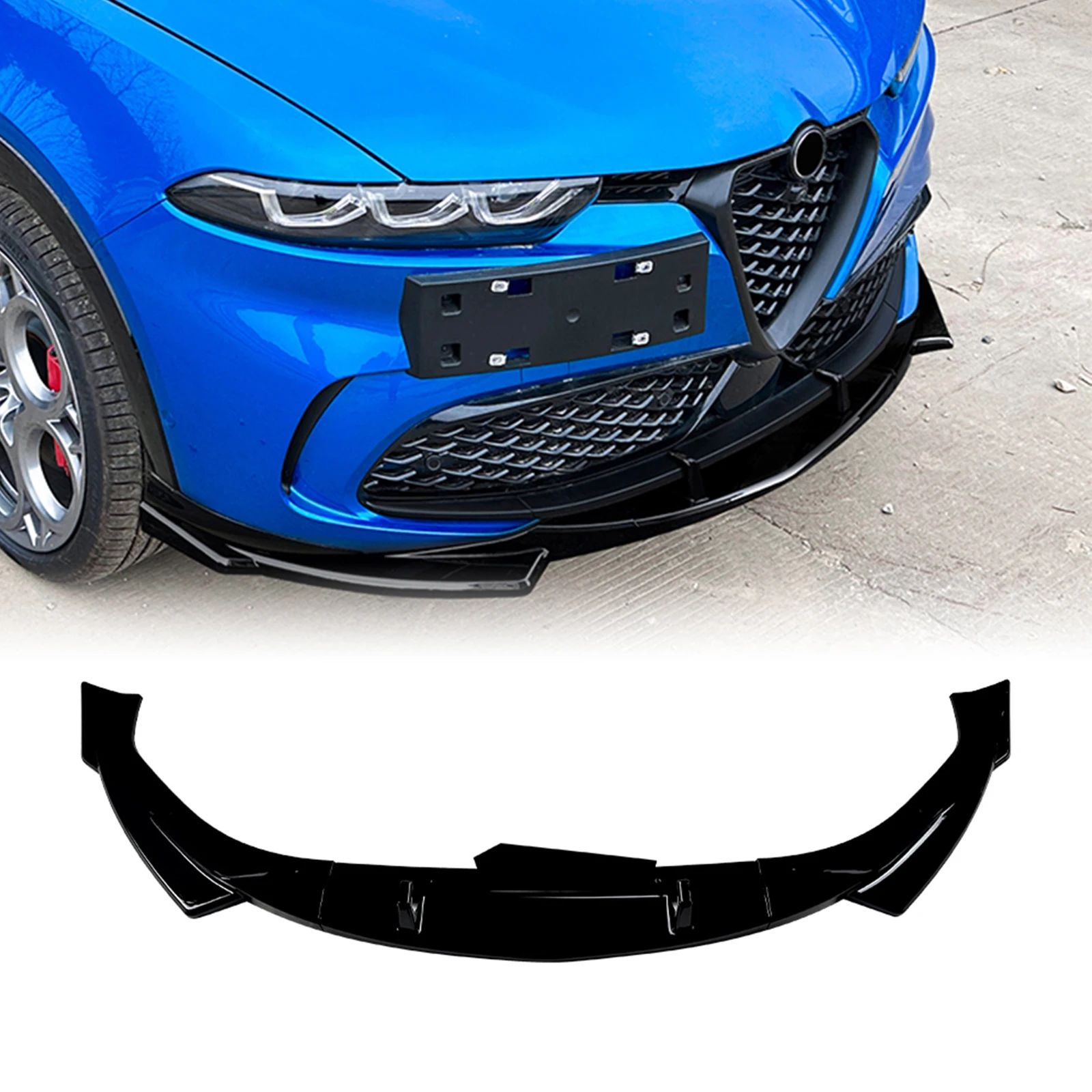 Front Bumper Spoiler Lip Splitter For Alfa Romeo Tonale 2023-2025
Front Bumper Spoiler Lip Splitter For Alfa Romeo Tonale 2023-2025