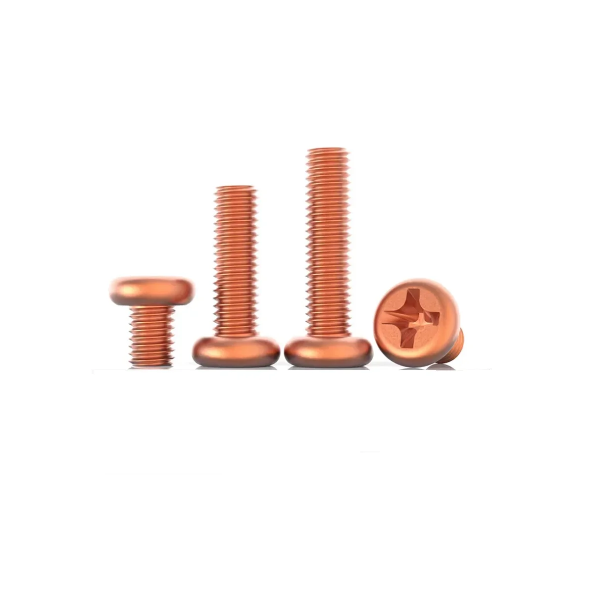 Red Copper American Round Head Phillips Screw / Copper Cross Slot Pan Head Bolt Machine Tooth Screw M2-M6
Red Copper American Round Head Phillips Screw / Copper Cross Slot Pan Head Bolt Machine Tooth Screw M2-M6