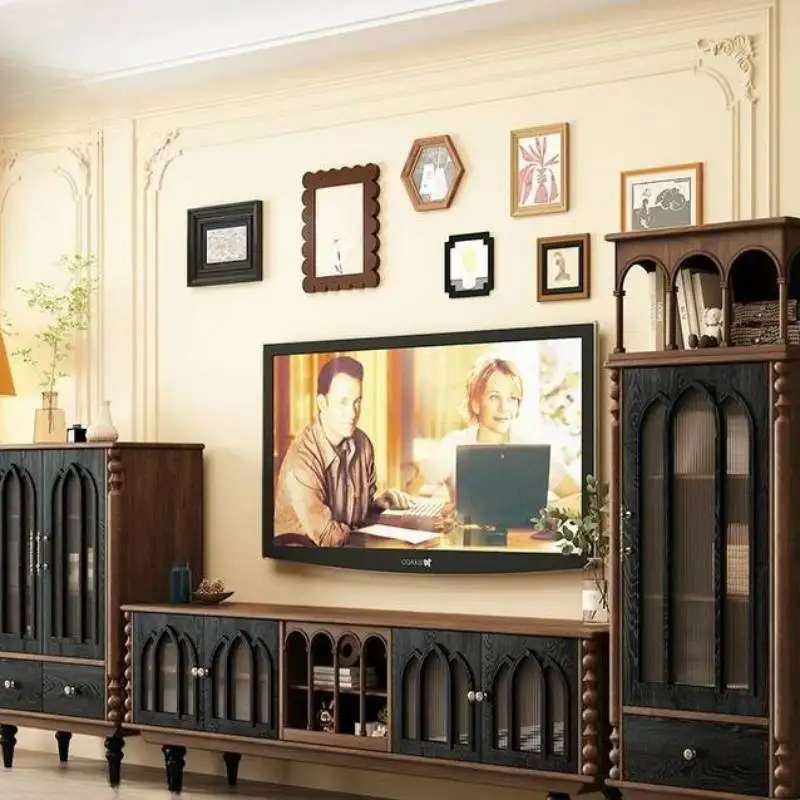 Vintage Luxury Tv Stands Adjustable Black Brown Designer Console Tv Stands Universal Mirrored Mueble Para Televisor Furniture
Vintage Luxury Tv Stands Adjustable Black Brown Designer Console Tv Stands Universal Mirrored Mueble Para Televisor Furniture