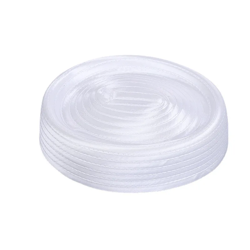 Wholesale Plain White Satin Woven Flat Fascinator Hat Base DIY Headdress OEM Customization DIY Wedding Party Hat Accessories
Wholesale Plain White Satin Woven Flat Fascinator Hat Base DIY Headdress OEM Customization DIY Wedding Party Hat Accessories