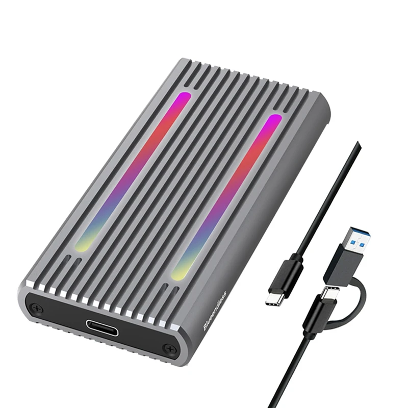 USB C Dual Protocol M2 Nvme SSD Enclosure 10Gbps Pcie SSD Box M.2 Nvme NGFF SATA 5Gbps SSD-диск Case со светодиодной подсветкой RGB
USB C Dual Protocol M2 Nvme SSD Enclosure 10Gbps Pcie SSD Box M.2 Nvme NGFF SATA 5Gbps SSD-диск Case со светодиодной подсветкой RGB