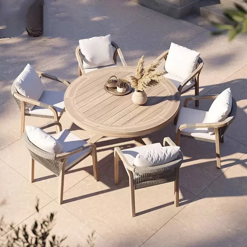 Outdoor Teak Table and Chairs Garden Dining Table Sets Outdoor Furniture Patio Furniture Chairs Contemporary Wooden Table
Outdoor Teak Table and Chairs Garden Dining Table Sets Outdoor Furniture Patio Furniture Chairs Contemporary Wooden Table