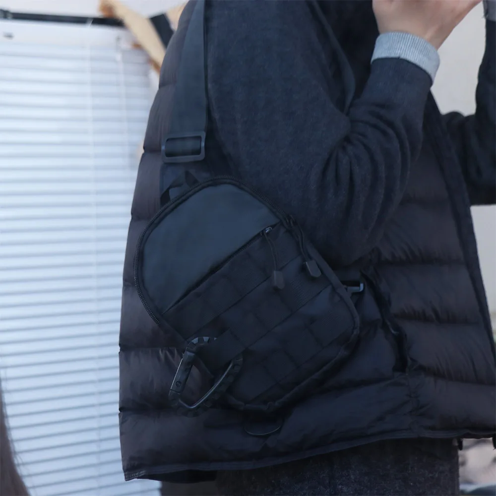 Регулируемая спортивная сумка-жилет, водонепроницаемая, легкая, многофункциональная нагрудная сумка из ткани Оксфорд, многофункциональная.
Регулируемая спортивная сумка-жилет, водонепроницаемая, легкая, многофункциональная нагрудная сумка из ткани Оксфорд, многофункциональная.