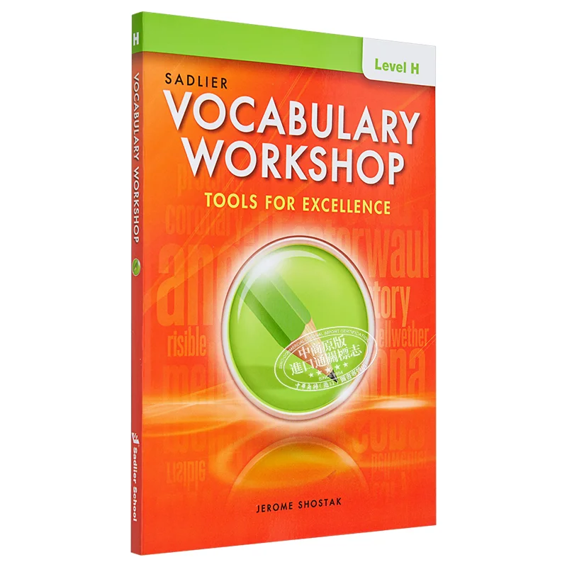Vocabulary Workshop 2022 Student Edition Grade12 Level H Sadlier Sadlier 9781421718132 Book
Vocabulary Workshop 2022 Student Edition Grade12 Level H Sadlier Sadlier 9781421718132 Book