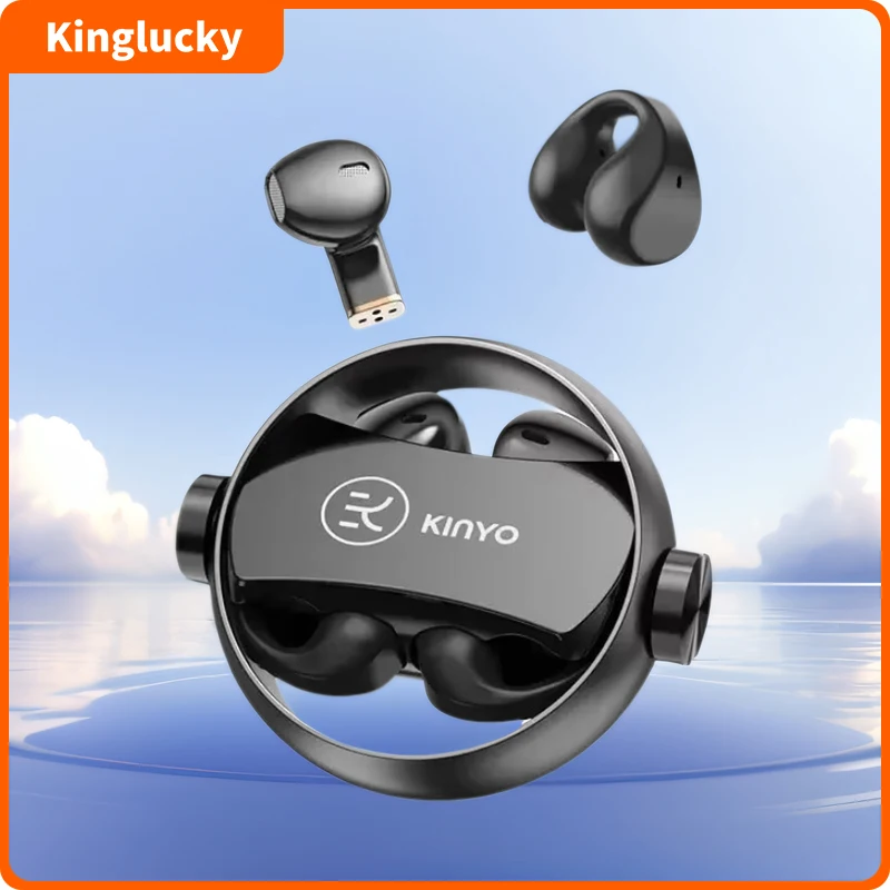 Kinglucky A20 Dual headphones True Wireless Earphone Bluetooth5.3 Headphone High battery life In-ear type Ear clip type Sports
Kinglucky A20 Dual headphones True Wireless Earphone Bluetooth5.3 Headphone High battery life In-ear type Ear clip type Sports