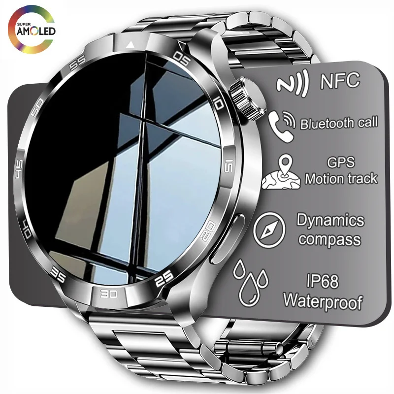 Новые смарт-часы Sapphire 2026 с HD AMOLED-экраном 1,85 дюйма, GPS-трекером, компасом, NFC, Bluetooth-звонками, водонепроницаемостью IP68
Новые смарт-часы Sapphire 2026 с HD AMOLED-экраном 1,85 дюйма, GPS-трекером, компасом, NFC, Bluetooth-звонками, водонепроницаемостью IP68