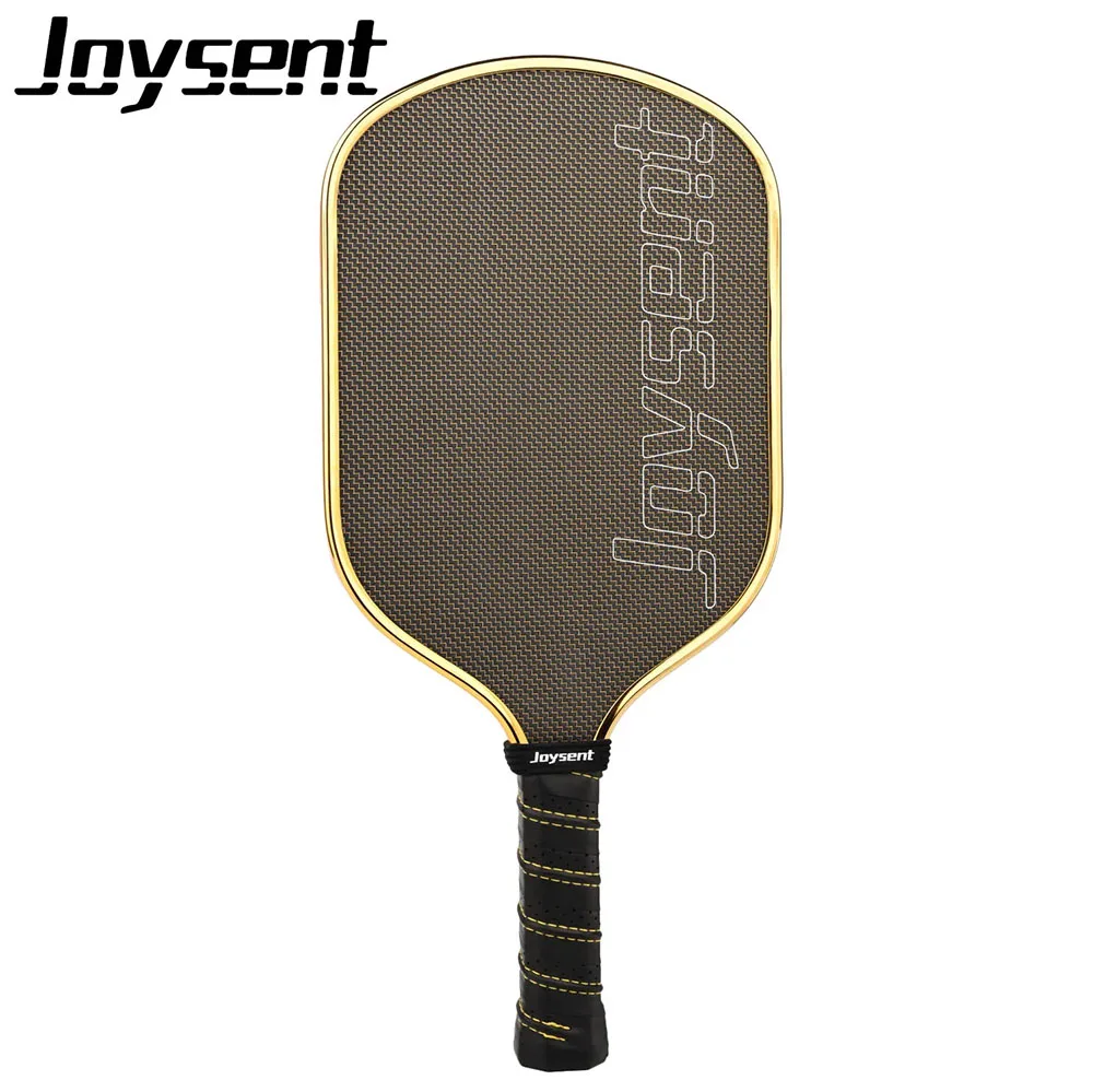 Joysent Titanium Gen 4 EVA Foam 16mm Thermoformed Carbon Fiber Pickleball Paddles Spin & Control Electroplated Edge Guard
Joysent Titanium Gen 4 EVA Foam 16mm Thermoformed Carbon Fiber Pickleball Paddles Spin & Control Electroplated Edge Guard