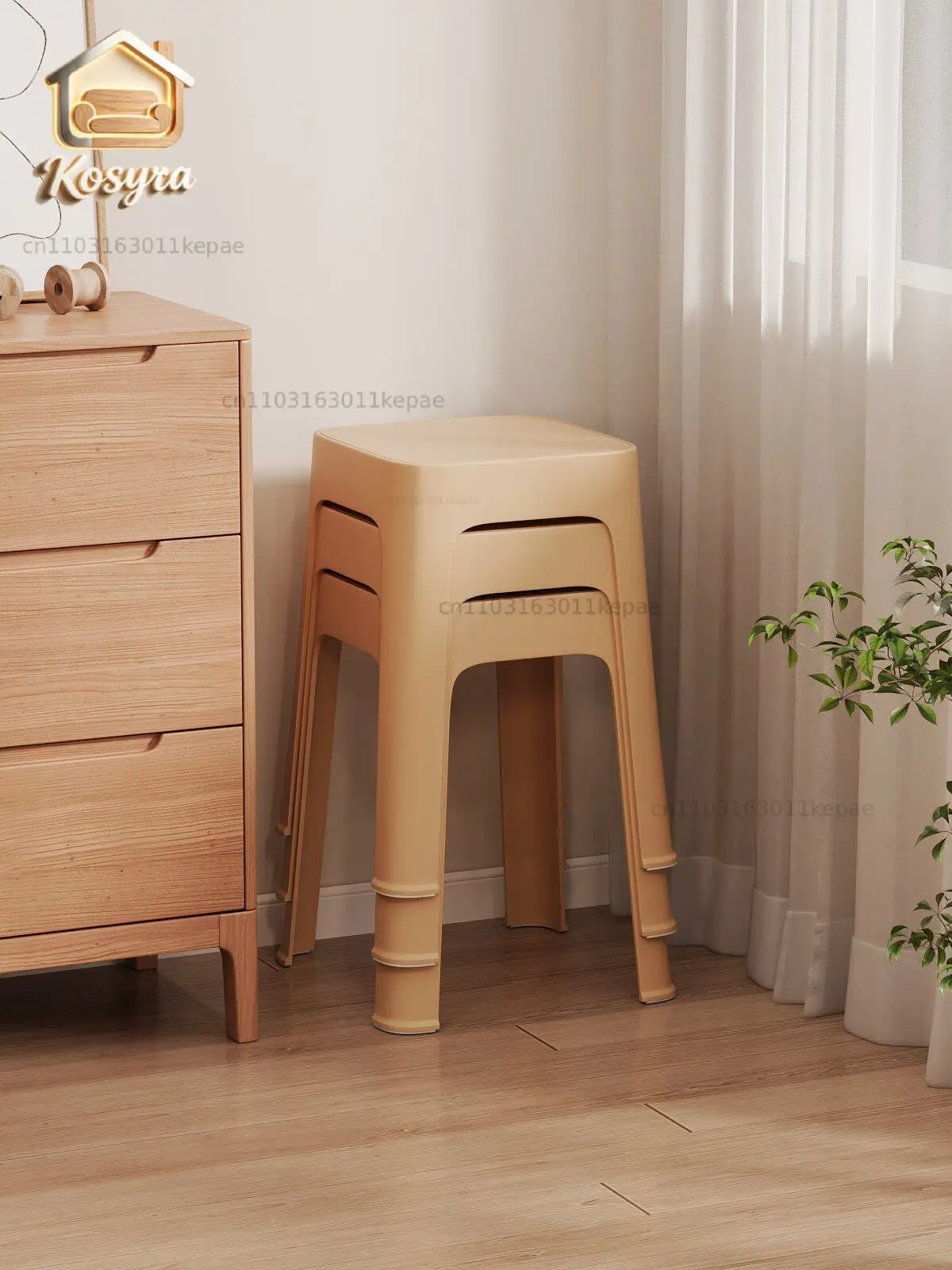Plastic stools can be stacked for household use, strong and durable, thickened dining table, living room hospitality adults spar
Plastic stools can be stacked for household use, strong and durable, thickened dining table, living room hospitality adults spar