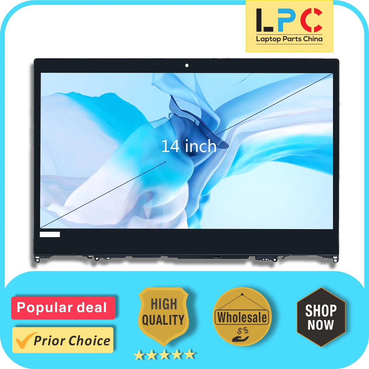 Для Lenovo Yoga 520-14 520-14IKB ЖК-дисплей сенсорный экран дигитайзер в сборе с рамкой и небольшой платой FHD 1920 × 1080
Для Lenovo Yoga 520-14 520-14IKB ЖК-дисплей сенсорный экран дигитайзер в сборе с рамкой и небольшой платой FHD 1920 × 1080