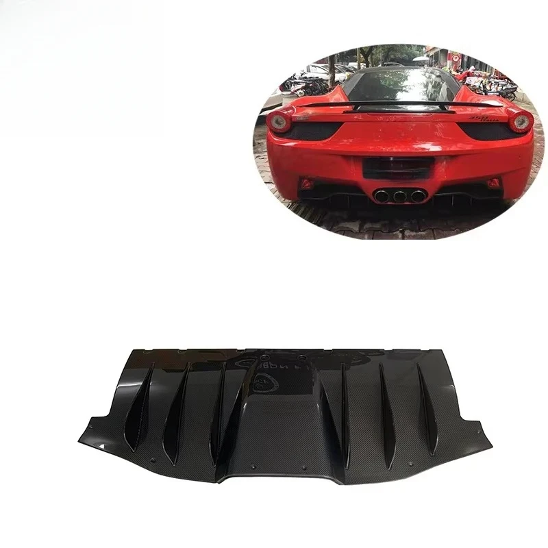 Wholesale OEM Style Carbon Front Splitter & Rear Diffuser Complete Aero Kit Fit 458 Italia Supercar Exterior Mod Parts
Wholesale OEM Style Carbon Front Splitter & Rear Diffuser Complete Aero Kit Fit 458 Italia Supercar Exterior Mod Parts