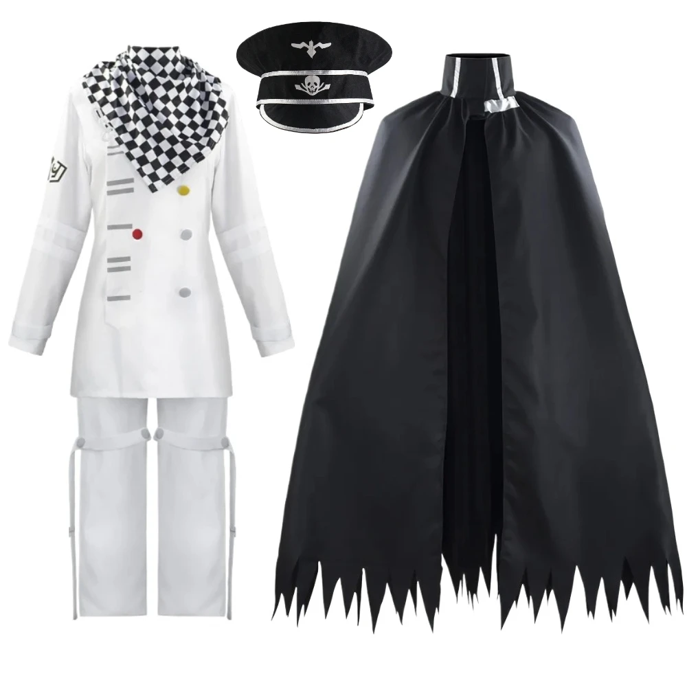 Anime White Uniform Cosplay Costume with Cape - Mystery Character Outfit Full Set for Halloween Carnival Party
Anime White Uniform Cosplay Costume with Cape - Mystery Character Outfit Full Set for Halloween Carnival Party