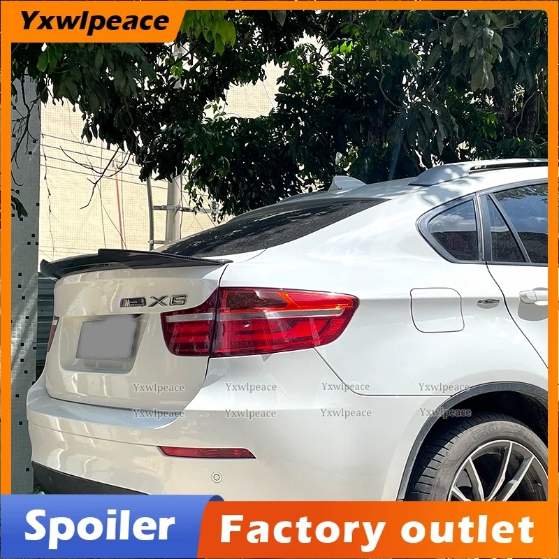 PSM Style Real Carbon Fiber/FRP Rear Trunk Spoiler Trunk Lip Wing Body Kit Parts for BMW E71 X6 2008 - 2014
PSM Style Real Carbon Fiber/FRP Rear Trunk Spoiler Trunk Lip Wing Body Kit Parts for BMW E71 X6 2008 - 2014