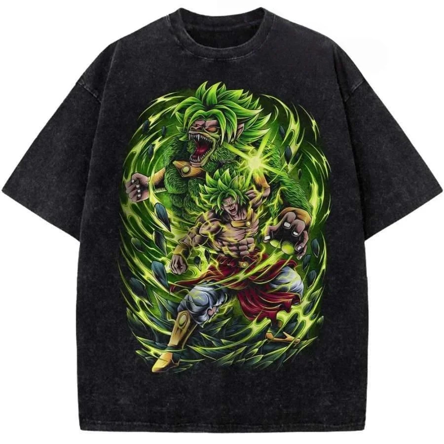 2026 Summer Dragon Ball Broly Great Ape Unisex Oversized T-Shirt Vintage Washed Cotton Casual Anime Print Tee for Men And Women
2026 Summer Dragon Ball Broly Great Ape Unisex Oversized T-Shirt Vintage Washed Cotton Casual Anime Print Tee for Men And Women