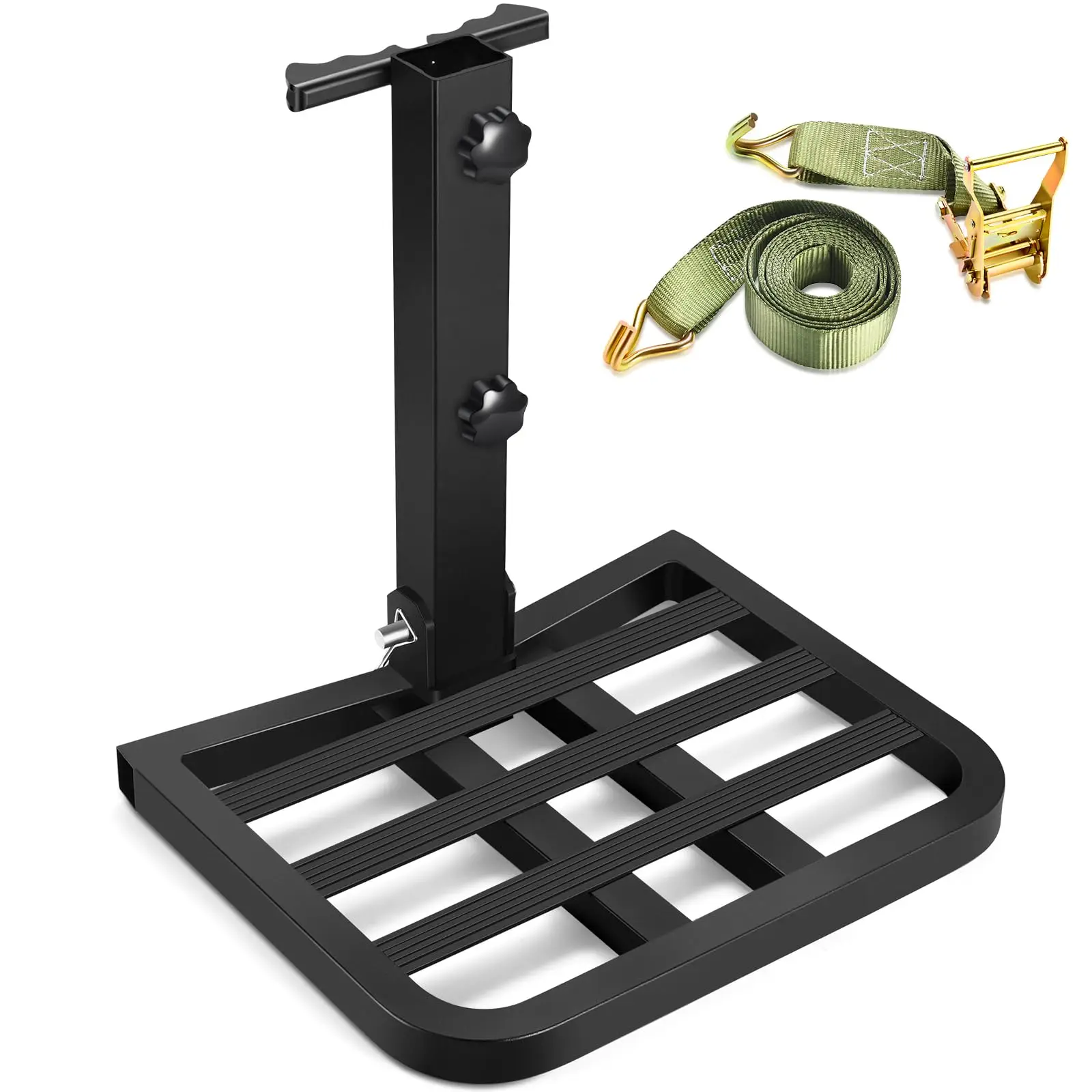 16"x 12" Platform Tree Saddle Platform 500LBS Lightweight Saddle Hunting Platform with Ratchet Straps, Hunting Saddle Non-Slip
16"x 12" Platform Tree Saddle Platform 500LBS Lightweight Saddle Hunting Platform with Ratchet Straps, Hunting Saddle Non-Slip