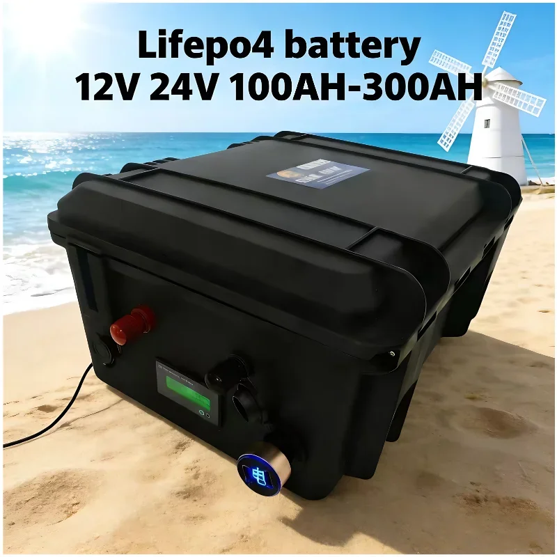 12V/24V LiFePO4 Battery Pack 100Ah-400Ah Marine & Solar Grade with Built-in Bluetooth BMS for Off-Grid RV Marine Grade Bluetooth
12V/24V LiFePO4 Battery Pack 100Ah-400Ah Marine & Solar Grade with Built-in Bluetooth BMS for Off-Grid RV Marine Grade Bluetooth