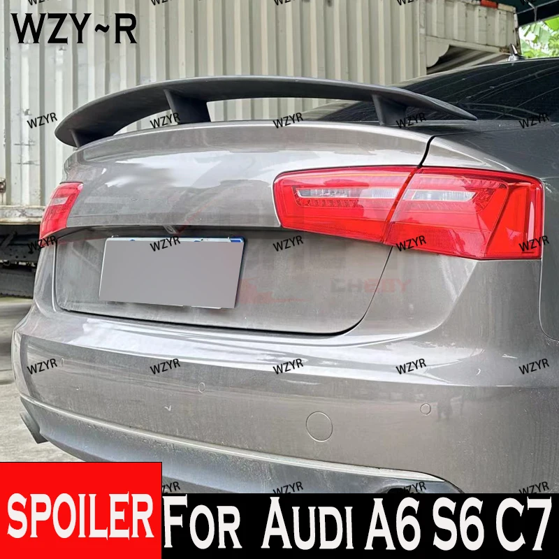 For Audi A6 S6 C7 Carbon Fiber Rear Spoiler Trunk Wing 2012 -2018 ABT Style High Quality Real Carbon Fiber Material Spoiler
For Audi A6 S6 C7 Carbon Fiber Rear Spoiler Trunk Wing 2012 -2018 ABT Style High Quality Real Carbon Fiber Material Spoiler