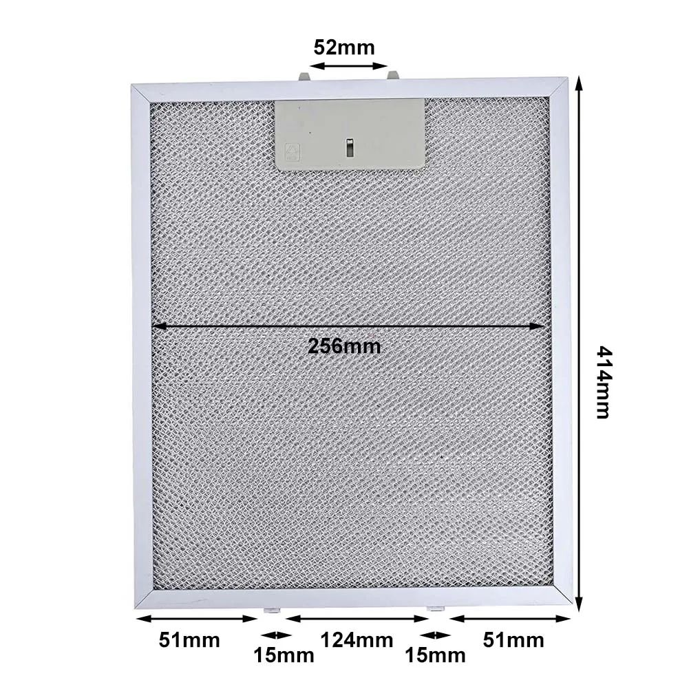 2PCS Aluminum Mesh Cooker Hood Filter for Range Hood Vent Systems Supporting Airflow and Grease Capture Efficiency 414x256x9mm
2PCS Aluminum Mesh Cooker Hood Filter for Range Hood Vent Systems Supporting Airflow and Grease Capture Efficiency 414x256x9mm