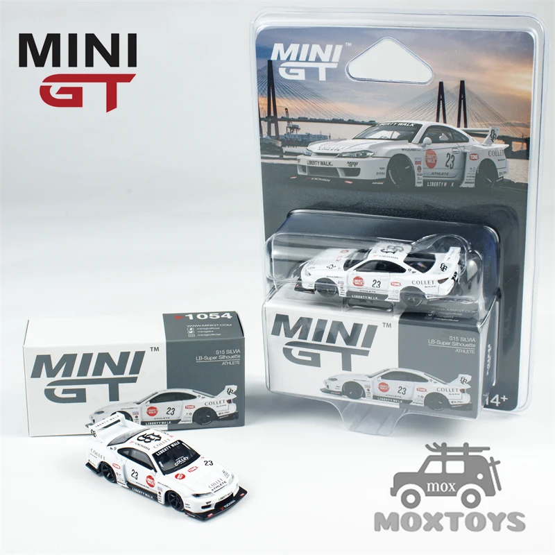 Литая под давлением модель автомобиля MINI GT 1:64 LB-Super Silhouette S15 SILVIA ATHLETE RHD
Литая под давлением модель автомобиля MINI GT 1:64 LB-Super Silhouette S15 SILVIA ATHLETE RHD