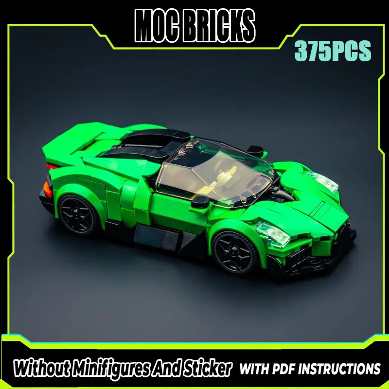Exquisite new MOC building block racing model supercar technology modular children's toy gift DIY assembly set
Exquisite new MOC building block racing model supercar technology modular children's toy gift DIY assembly set