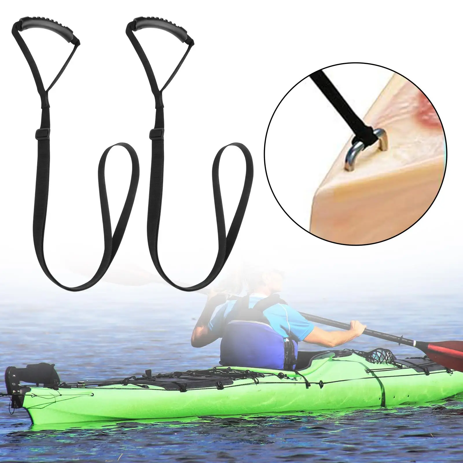 2x вспомогательный ремень для каяка, аксессуар для перетаскивания, регулируемая длина с ручкой 38-60 дюймов, поддерживающий ремень, вспомогательный ремень для каяка
2x вспомогательный ремень для каяка, аксессуар для перетаскивания, регулируемая длина с ручкой 38-60 дюймов, поддерживающий ремень, вспомогательный ремень для каяка