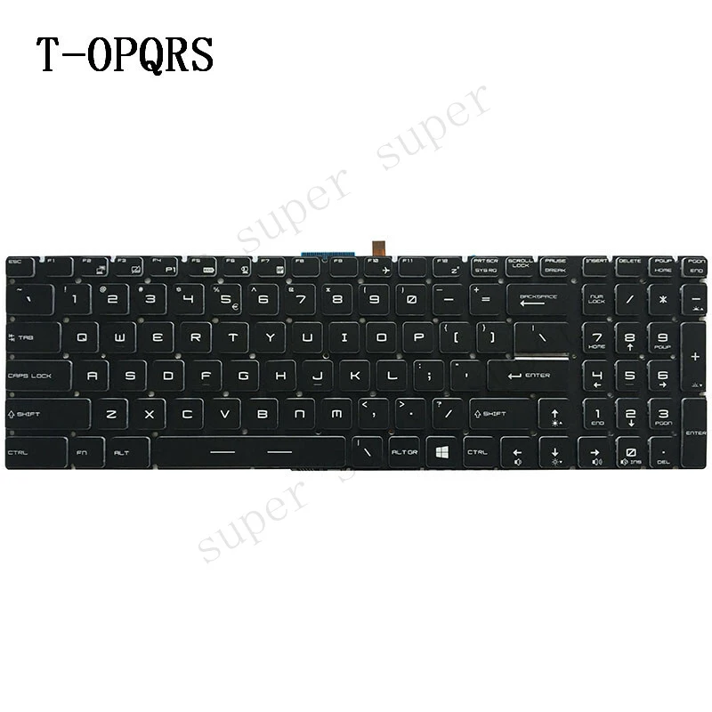 S+ NEW FOR MSI GP62 GP72 GL62 GP62VR GP62MVR GP72MVR US Keyboard Colorful backlight
S+ NEW FOR MSI GP62 GP72 GL62 GP62VR GP62MVR GP72MVR US Keyboard Colorful backlight