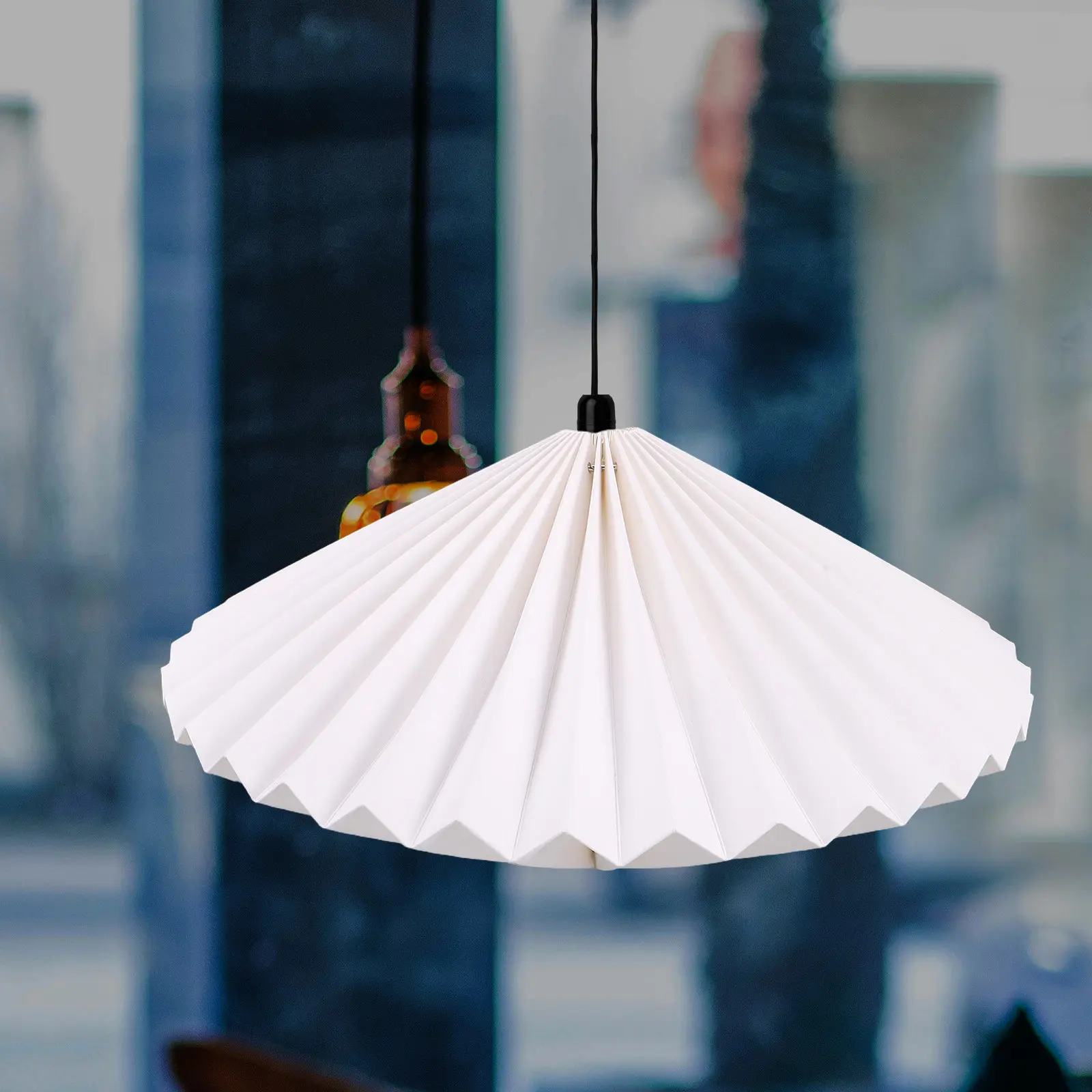 Foldable Paper Origami Pendant Lampshade Nordic Style Hanging Ceiling Light Shade for Bedroom Living Room Dining Room Decorative
Foldable Paper Origami Pendant Lampshade Nordic Style Hanging Ceiling Light Shade for Bedroom Living Room Dining Room Decorative