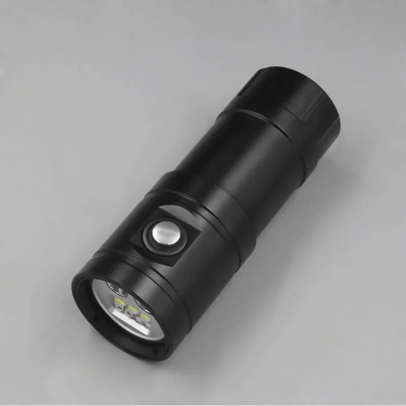 100m underwater white red UV395nm led diving tactical 320650 rechargeable flashlight 2350lm photography video fill light
100m underwater white red UV395nm led diving tactical 320650 rechargeable flashlight 2350lm photography video fill light