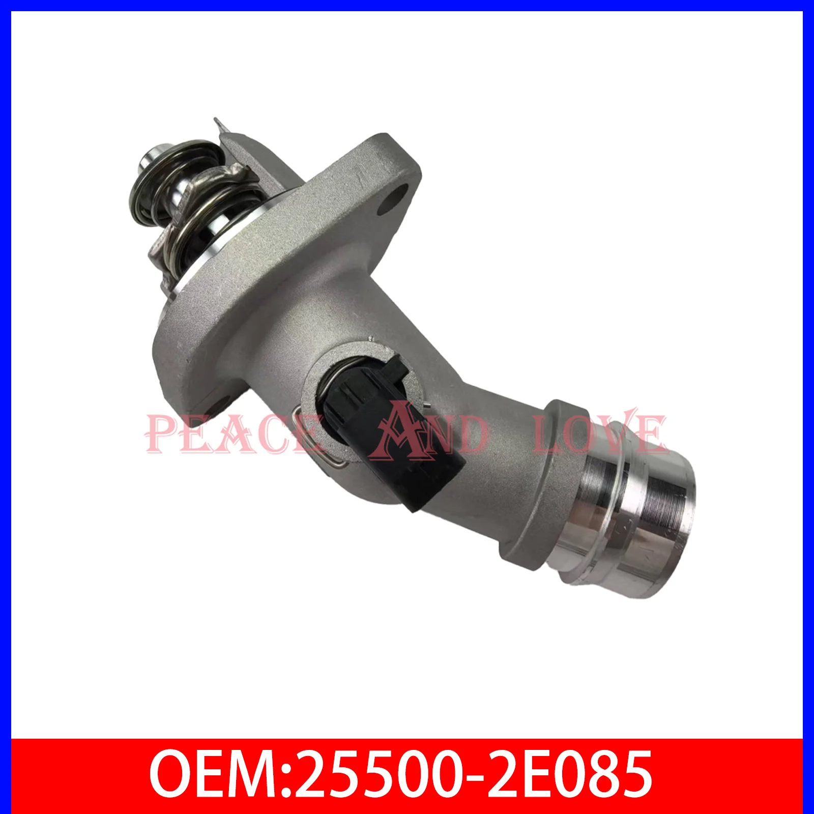 255002E085 Aluminum Thermostat Housing Assembly 25500-2E085 For Hyundai Elantra Kona Veloster Kia Soul Forte Forte5 2.0L
255002E085 Aluminum Thermostat Housing Assembly 25500-2E085 For Hyundai Elantra Kona Veloster Kia Soul Forte Forte5 2.0L