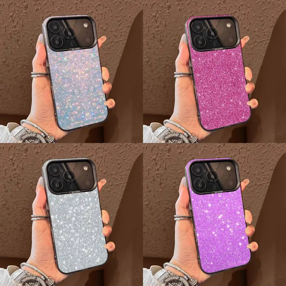 Glitter Colorful Pink Purple White Phone Case For iPhone 17,16,15,14,13,12,11,Pro,Max,Plus,E,Air,Mini Black Tpu Cover 
Glitter Colorful Pink Purple White Phone Case For iPhone 17,16,15,14,13,12,11,Pro,Max,Plus,E,Air,Mini Black Tpu Cover