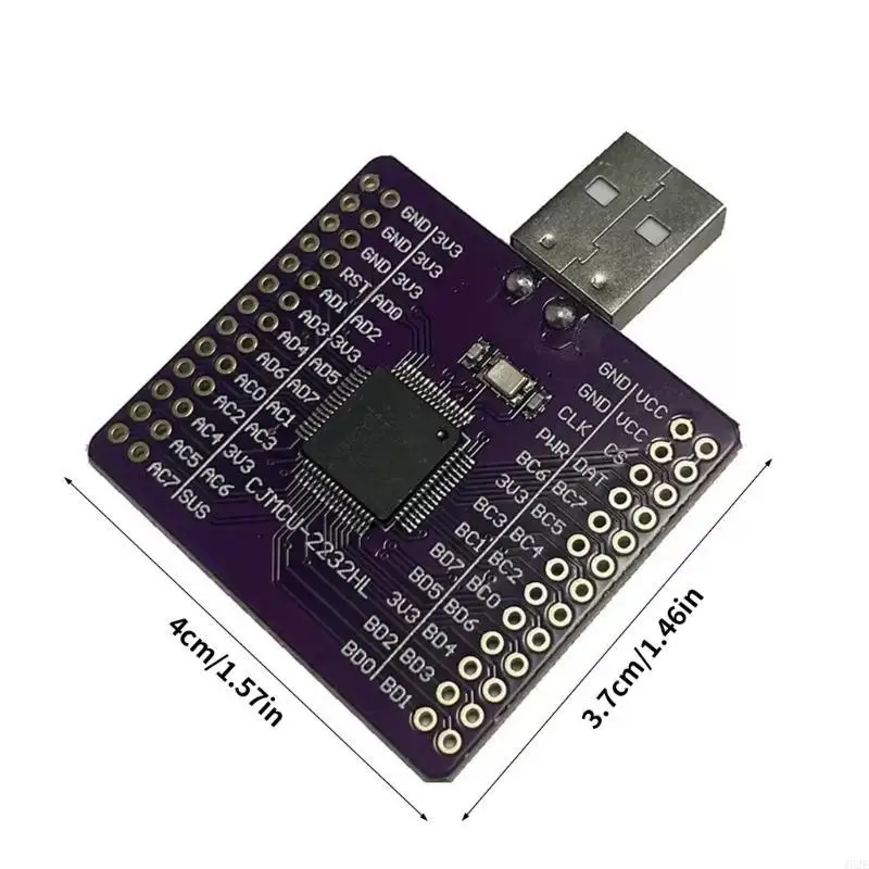 462E Professional MCU-2232 FT2232HL Модуль USB-UART/FIFO/SPI/I2C/RS232, коммуникационная плата, аксессуары для отладки
462E Professional MCU-2232 FT2232HL Модуль USB-UART/FIFO/SPI/I2C/RS232, коммуникационная плата, аксессуары для отладки