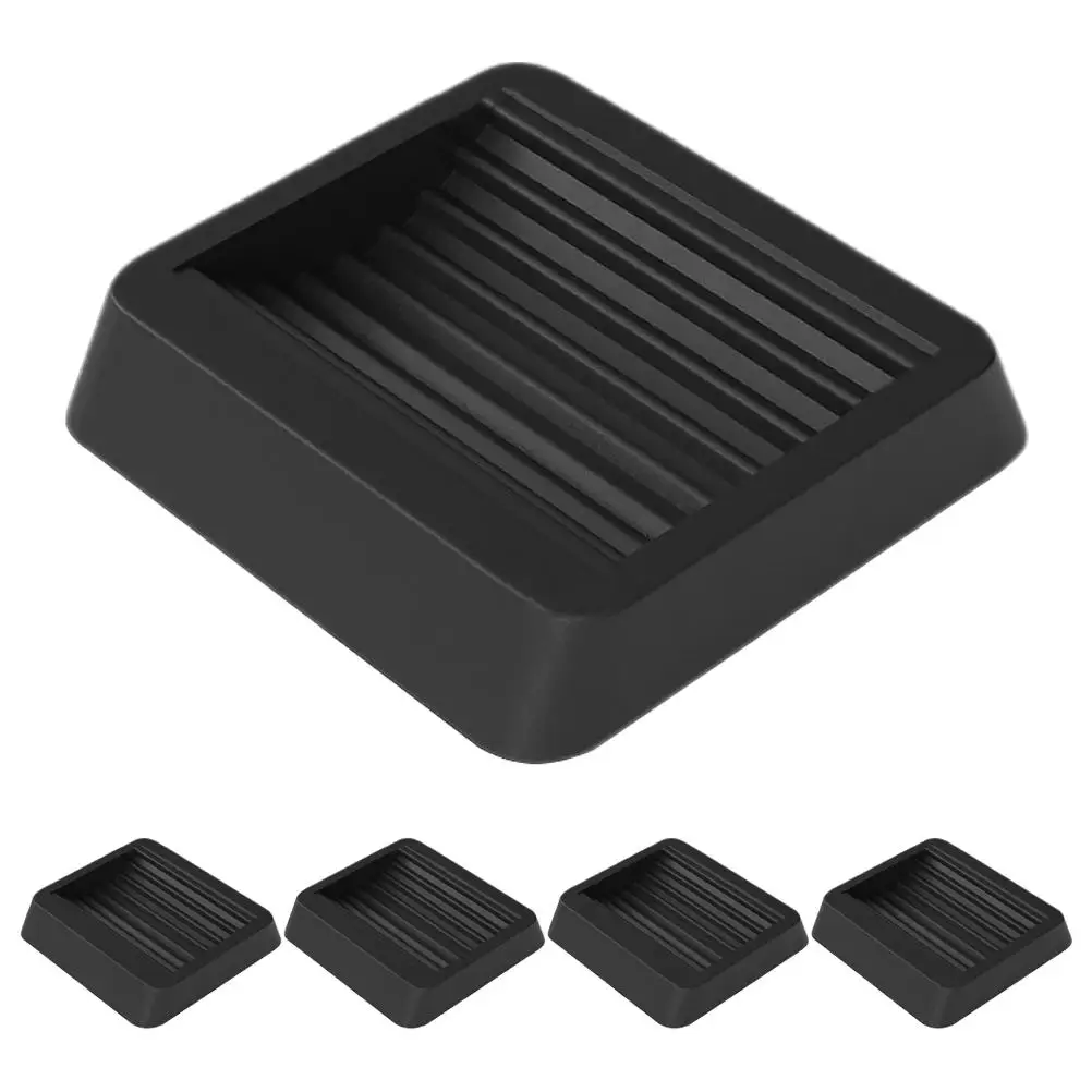 5 Pcs Wheel Slot Pad Chair Leg Floor Protectors Black TPU Nonslip Stoppers 50x64mm Enhanced Stability Home Office Furniture Use
5 Pcs Wheel Slot Pad Chair Leg Floor Protectors Black TPU Nonslip Stoppers 50x64mm Enhanced Stability Home Office Furniture Use