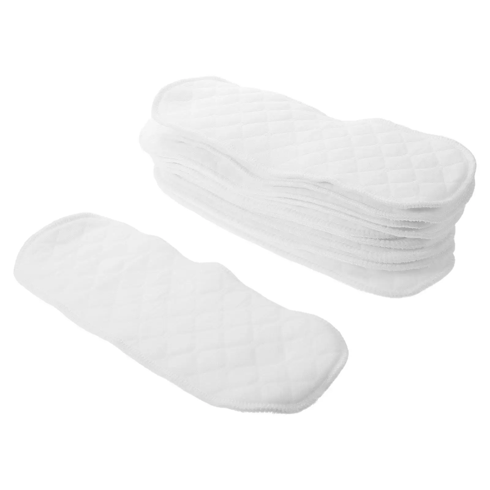 10Pcs Baby Diapers Inserts Reusable Washable Muslin Burp Cloths for Sensitive Skin Overnight Absorbent Protection
10Pcs Baby Diapers Inserts Reusable Washable Muslin Burp Cloths for Sensitive Skin Overnight Absorbent Protection