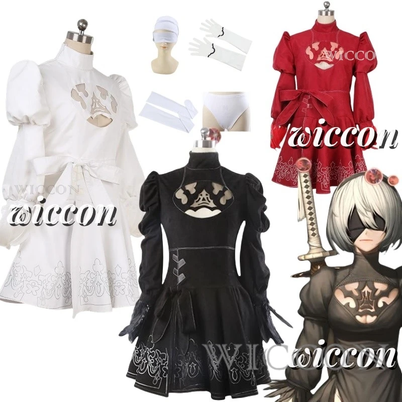 2B/2P Cosplay Costume Game 2B Cosplay Dress YoRHaa No. 2 Type B Cosplay Female 2P Costume Two Styles Women Cosplay
2B/2P Cosplay Costume Game 2B Cosplay Dress YoRHaa No. 2 Type B Cosplay Female 2P Costume Two Styles Women Cosplay