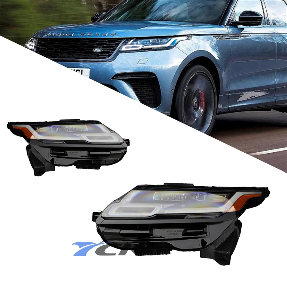 A pair Car Lights for 2017-2023 Range Rover Velar Headlight Assembly car accessories plug and play original Upgrade
A pair Car Lights for 2017-2023 Range Rover Velar Headlight Assembly car accessories plug and play original Upgrade