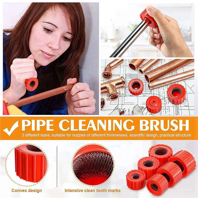 24-компонентные средства для чистки медных труб, удобный сантехник, щетка для чистки труб для меди, очиститель для медных труб (3 размера)-B61B
24-компонентные средства для чистки медных труб, удобный сантехник, щетка для чистки труб для меди, очиститель для медных труб (3 размера)-B61B