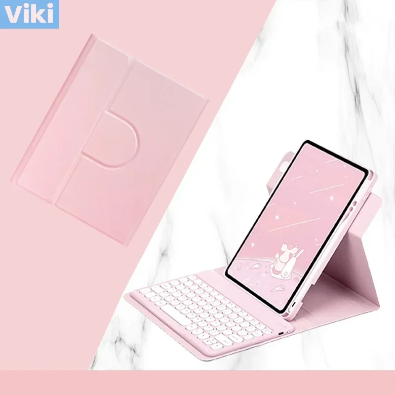 Cases 360° Rotate Keyboard Case for Samsung Galaxy Tab S6 Lite 10.4'' Cover with Pencil Holder Spanish Russian Magnetic Keyboard
Cases 360° Rotate Keyboard Case for Samsung Galaxy Tab S6 Lite 10.4'' Cover with Pencil Holder Spanish Russian Magnetic Keyboard