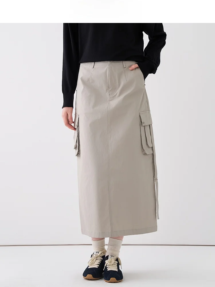 High Waist Midi Workwear Sle f Skirt Women Faionable Jiujiu American Retro Utili Skirt Cotton Nylon Polyester Blend
High Waist Midi Workwear Sle f Skirt Women Faionable Jiujiu American Retro Utili Skirt Cotton Nylon Polyester Blend