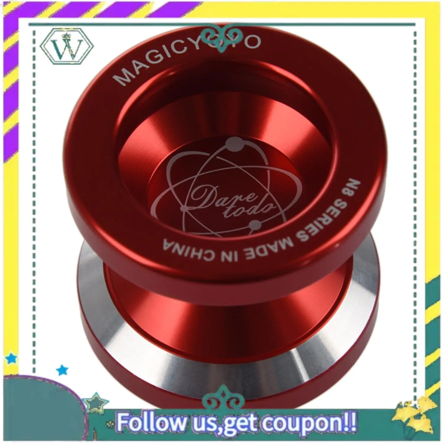 (Новый) MAGICYOYO Yoyo Magic Aluminium N5 5 струн TH006 и MAGICYOYO N8 Super Professional Yoyo + струна + бесплатная сумка + бесплатная перчатка
(Новый) MAGICYOYO Yoyo Magic Aluminium N5 5 струн TH006 и MAGICYOYO N8 Super Professional Yoyo + струна + бесплатная сумка + бесплатная перчатка