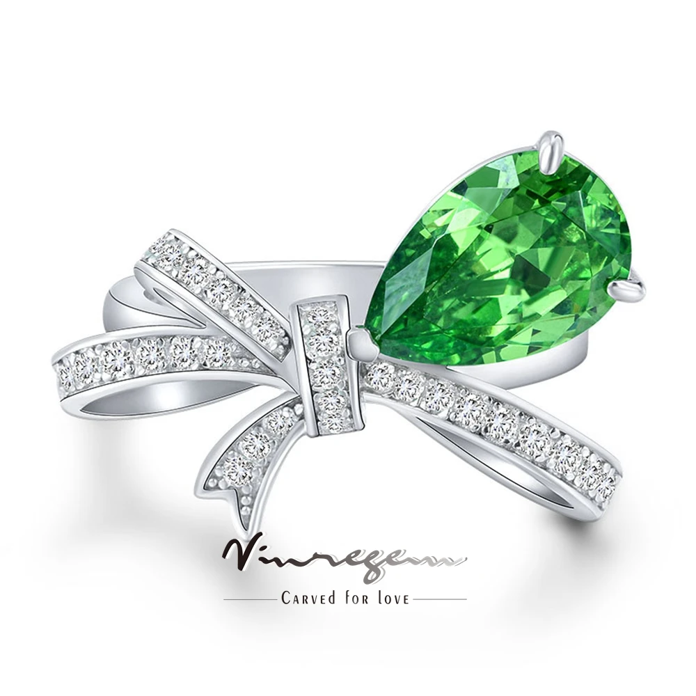 Vinregem 8*12 мм 3CT грушевидной огранки изумрудный высокоуглеродистый бриллиант драгоценный камень 100% стерлингового серебра 925 пробы кольца с бантом ювелирные изделия подарки
Vinregem 8*12 мм 3CT грушевидной огранки изумрудный высокоуглеродистый бриллиант драгоценный камень 100% стерлингового серебра 925 пробы кольца с бантом ювелирные изделия подарки
