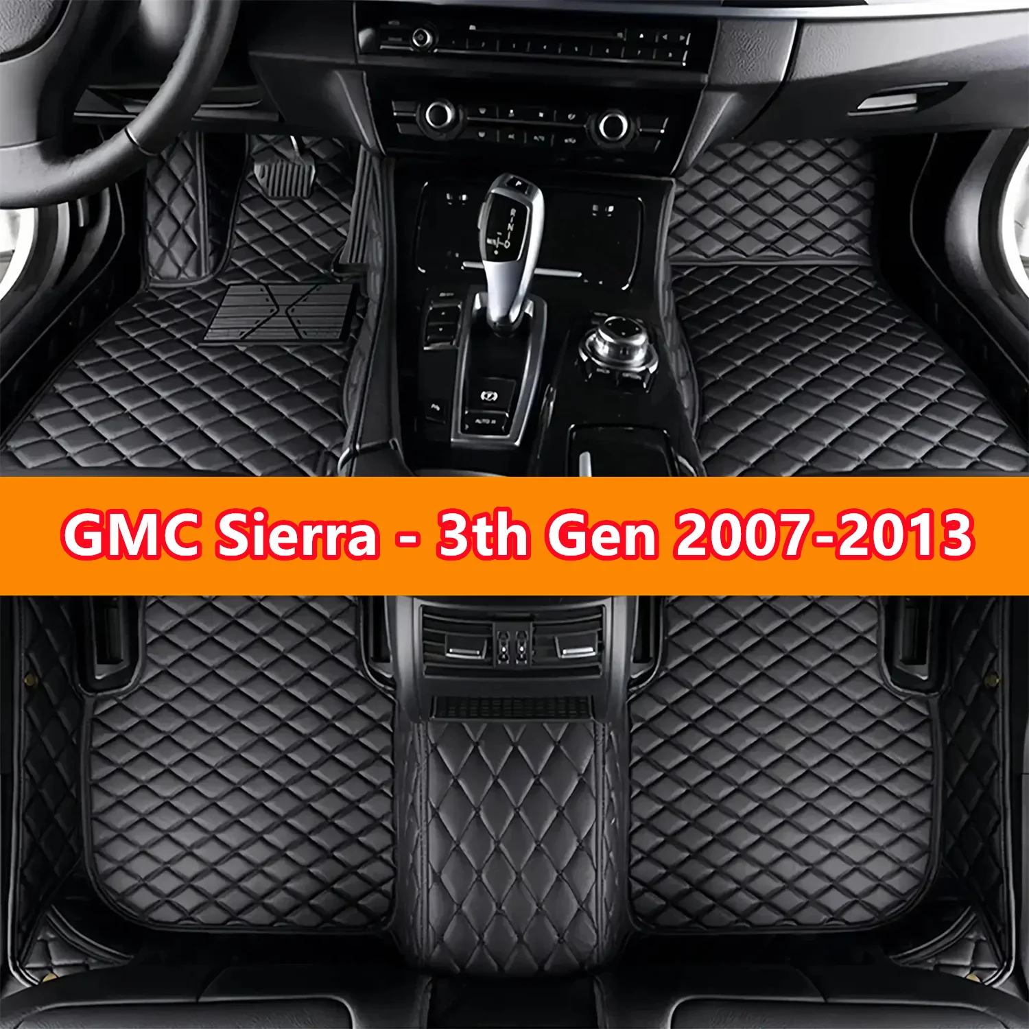 Car Floor Mats for GMC Sierra - 3th Gen 2007-2013 Leather Floor Mats for Cars Mats Carpets Interior Accessories
Car Floor Mats for GMC Sierra - 3th Gen 2007-2013 Leather Floor Mats for Cars Mats Carpets Interior Accessories