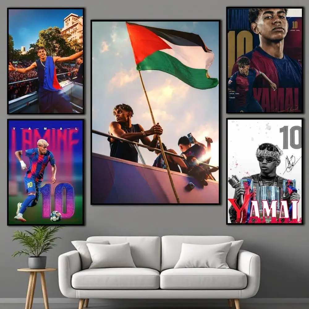 La-Joya L-Lamine Y-YamalS-S Poster Self-adhesive Art Waterproof Paper Sticker Coffee House Bar Room Wall Decor
La-Joya L-Lamine Y-YamalS-S Poster Self-adhesive Art Waterproof Paper Sticker Coffee House Bar Room Wall Decor