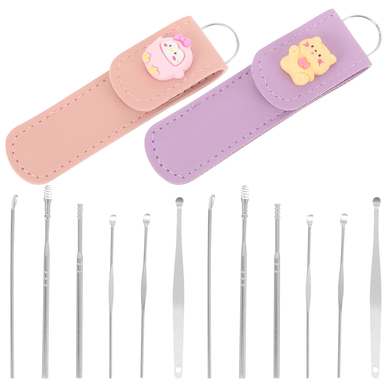 2 Sets Tool Cleaning Wax Removal Kit Cleaner Tweezer Massage Supply Stainless Steel Small Massager
2 Sets Tool Cleaning Wax Removal Kit Cleaner Tweezer Massage Supply Stainless Steel Small Massager