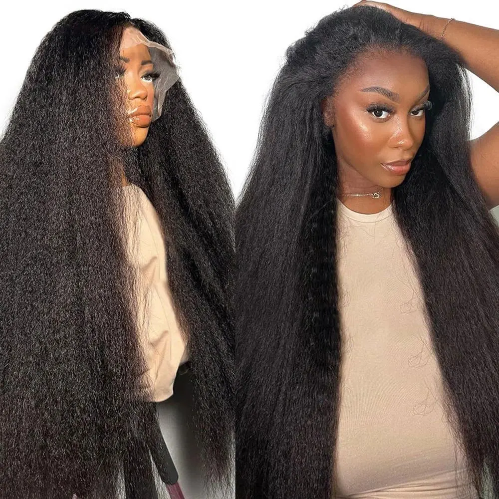 42 Inch 13x4 Lace Front Kinky Straight Wigs 250% Human Hair Hd Transparent Straight Frontal Closure Hair Wigs 5x5 Glueless Wigs
42 Inch 13x4 Lace Front Kinky Straight Wigs 250% Human Hair Hd Transparent Straight Frontal Closure Hair Wigs 5x5 Glueless Wigs