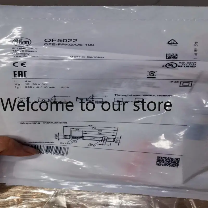 Only Sell IFM Sensor OF5022
Only Sell IFM Sensor OF5022