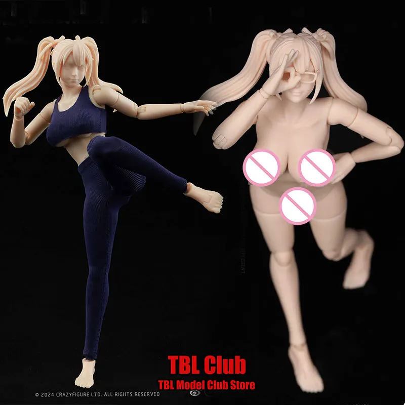 CRAZY FIGURE Lt 004 1/12 Scale Female Soldier Super Movable Cute Anime Head Flexible Joint Body Fit 6inch Action Figure Doll
CRAZY FIGURE Lt 004 1/12 Scale Female Soldier Super Movable Cute Anime Head Flexible Joint Body Fit 6inch Action Figure Doll