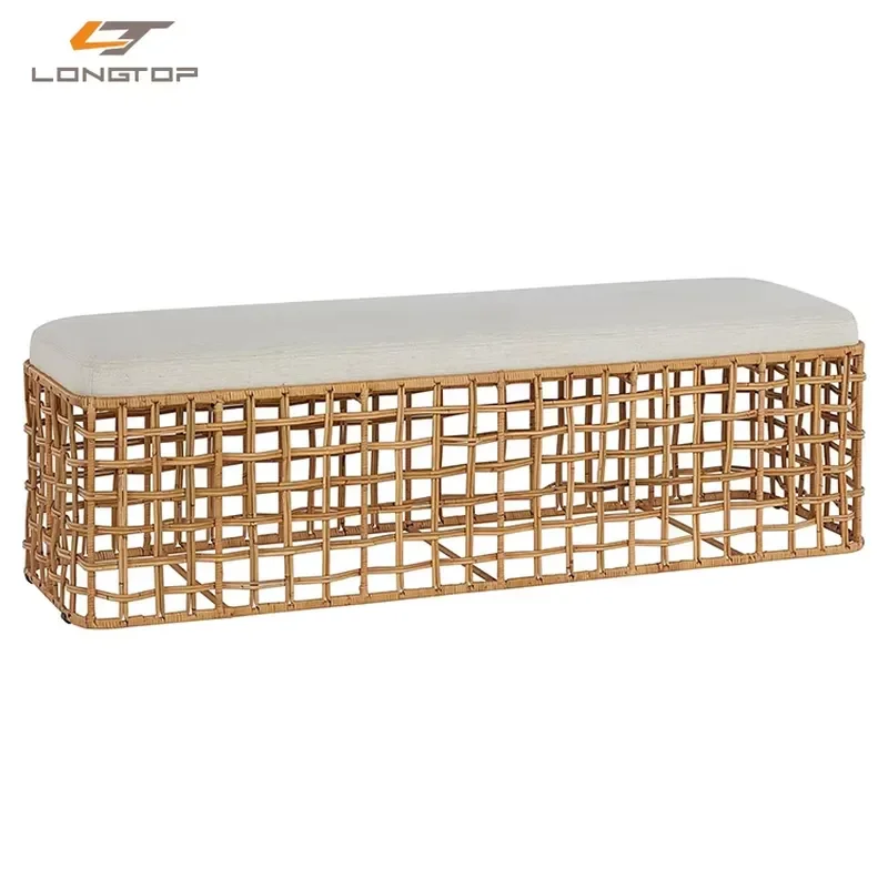 Factory Good Selling Courtyard Fresh Natural Welding Metal Rattan Soft Seat Bench Chair
Factory Good Selling Courtyard Fresh Natural Welding Metal Rattan Soft Seat Bench Chair