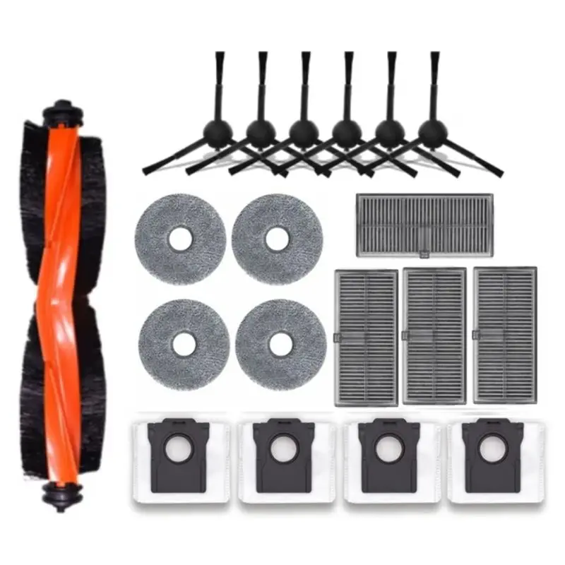 A23E-19PCS Replacement Accessories For Dreame Bot X30pro Ultra X30pro Plus Robot Vacuum Cleaner Main Side Brush Filter Mop Dust
A23E-19PCS Replacement Accessories For Dreame Bot X30pro Ultra X30pro Plus Robot Vacuum Cleaner Main Side Brush Filter Mop Dust
