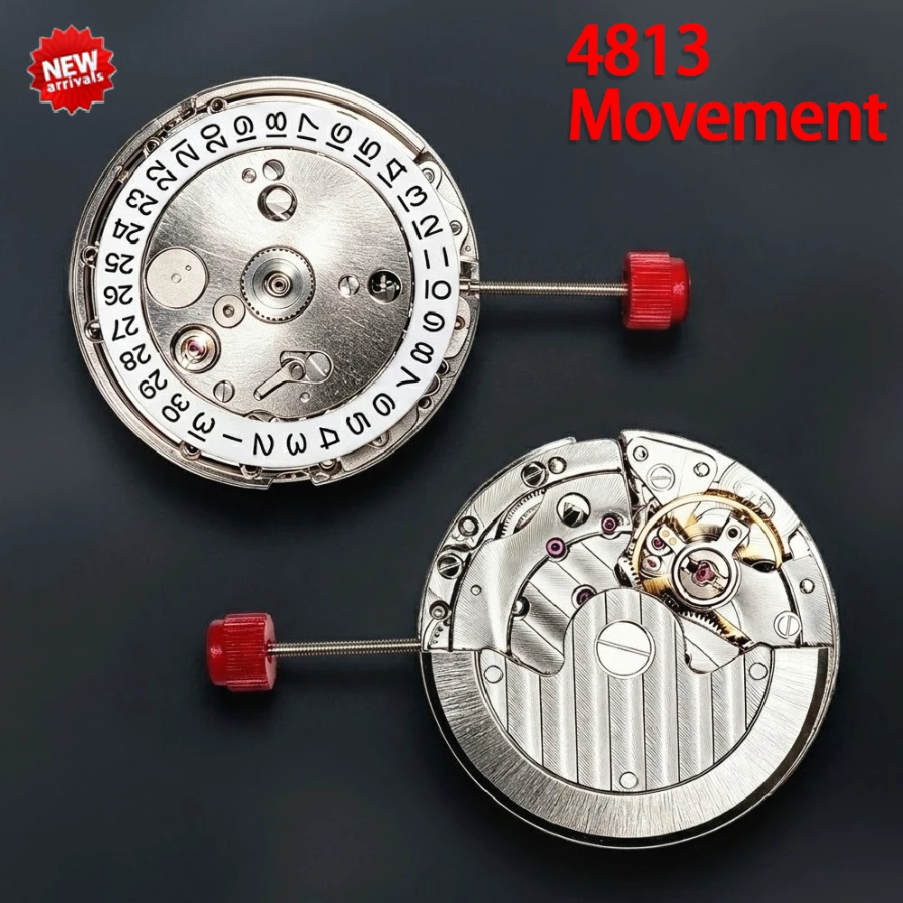 4813 Movement 3 Hands Mechanical Watch Date 3H 21600 BPH for Nanning Version Ultra-Thin Automatic Watchmaker Repair Parts
4813 Movement 3 Hands Mechanical Watch Date 3H 21600 BPH for Nanning Version Ultra-Thin Automatic Watchmaker Repair Parts