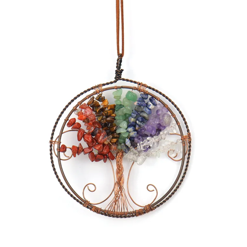 Retro Natural Gravel Tree Of Life Hanging Decoration Reiki Healthy Mineral Crystal Feng Shui Home Car Interior Ornaments Gift
Retro Natural Gravel Tree Of Life Hanging Decoration Reiki Healthy Mineral Crystal Feng Shui Home Car Interior Ornaments Gift